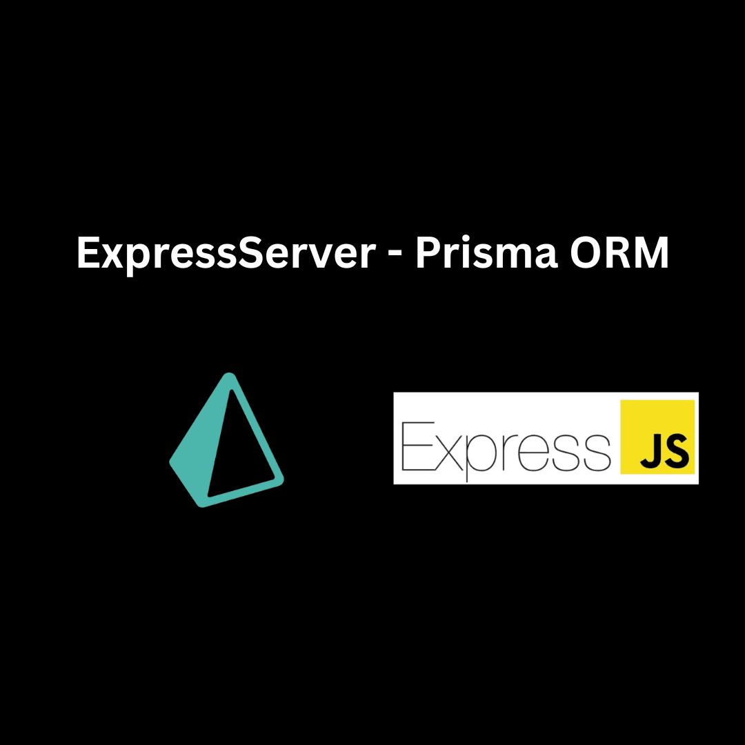 Express and Prisma logos for the Utility Management System API